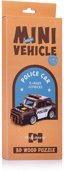 3D-конструктор «Полицейский авто»