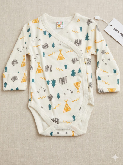 Боди с длинным рукавом