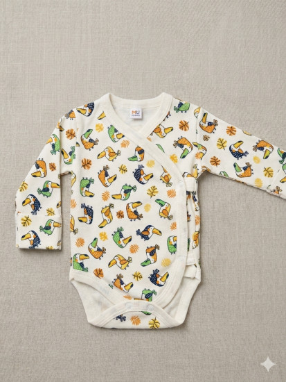 Боди с длинным рукавом