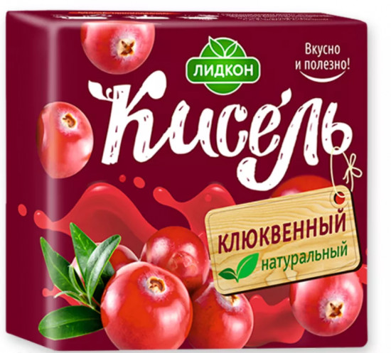 Кисель натуральный «Клюквенный»