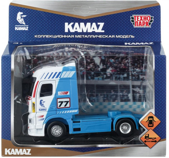 Металлическая инерционная модель «Тягач KAMAZ Спорт»