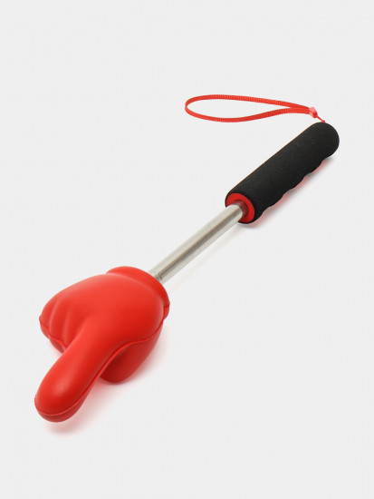 Указка с мягким пальцем телескопическая