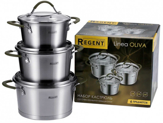 Набор кастрюль с крышками