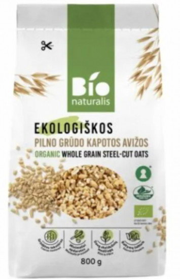 Органические овсяные хлопья крупного помола