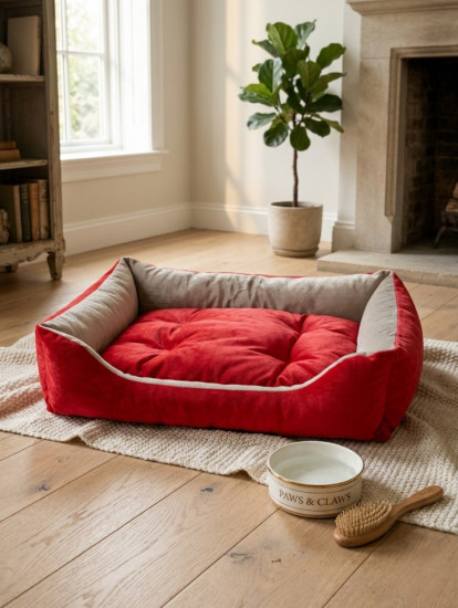 Лежанка велюровая