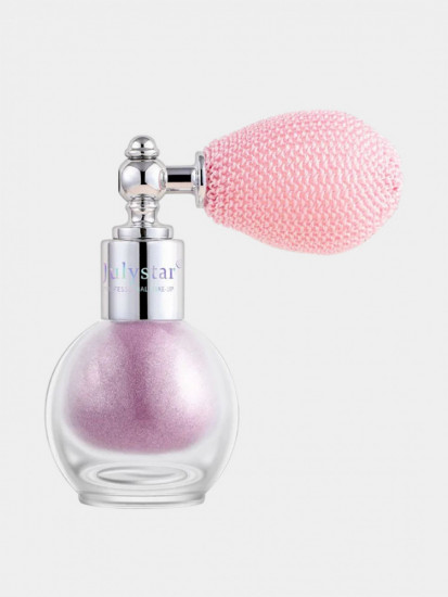 Сияющий хайлайтер-спрей для лица и тела, оттенок фиолетовый