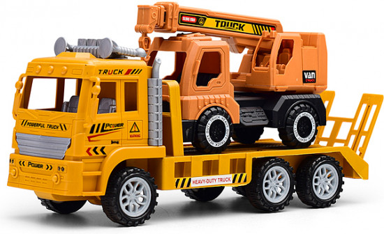 Автовоз с краном