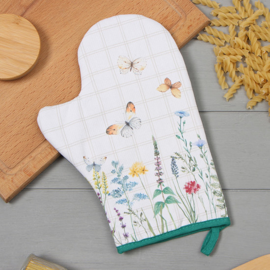 Варежка-прихватка «Полевые цветы»