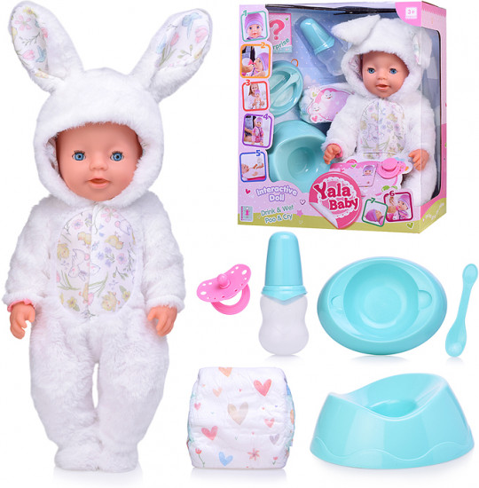 Пупс с аксессуарами «Зайка»