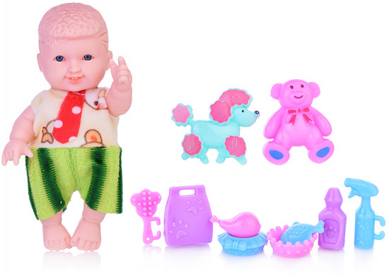 Пупс с аксессуарами