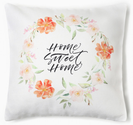 Наволочка декоративная «Sweet home» 