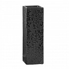 Ваза «Чёрные кружева», вытянутая