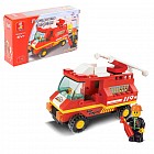 Конструктор «Пожарная машина», 74 детали