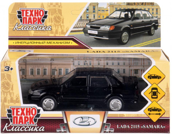 Металлическая модель «Lada-2115 «Samara»