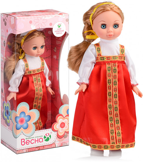 Кукла «Эля в русском костюме»
