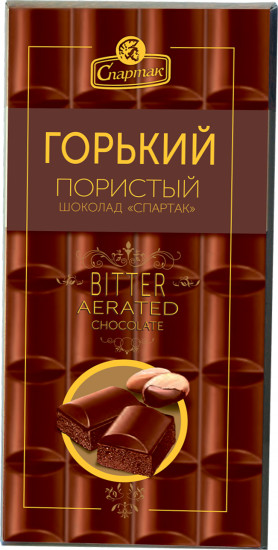 Шоколад пористый горький 59%