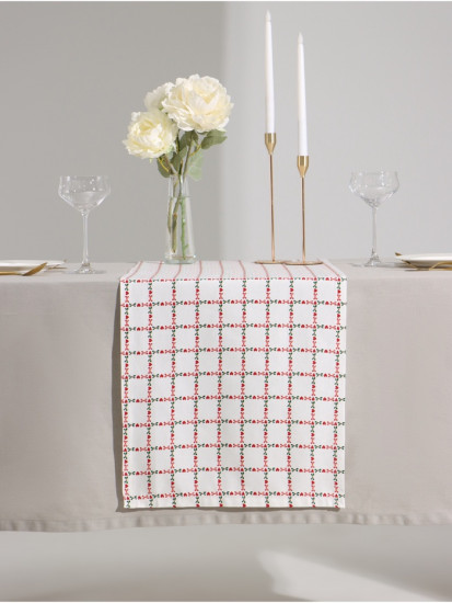 Дорожка на стол «Flower Cage»