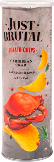 Чипсы картофельные «Карибский краб»