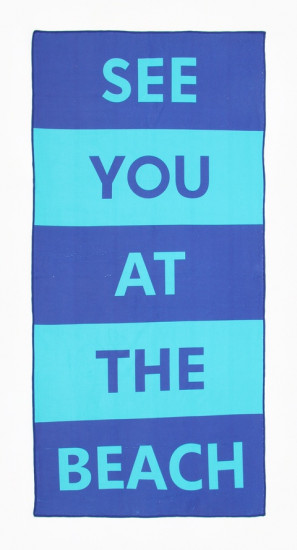 Полотенце пляжное «See you» 