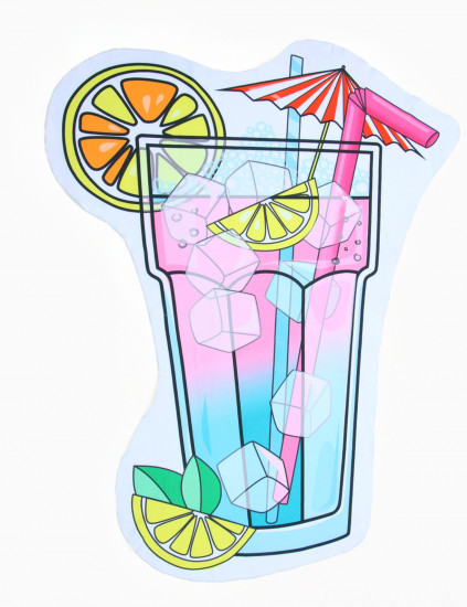 Полотенце пляжное «Коктейль»