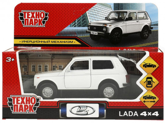 Металлическая модель «Lada 4×4»