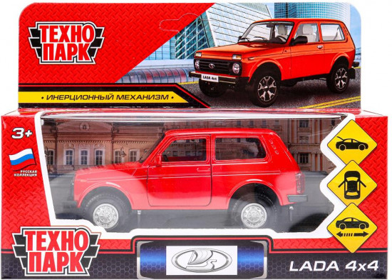 Металлическая модель «Lada 4×4»