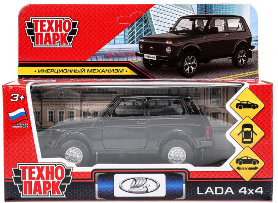 Металлическая модель «Lada 4×4»
