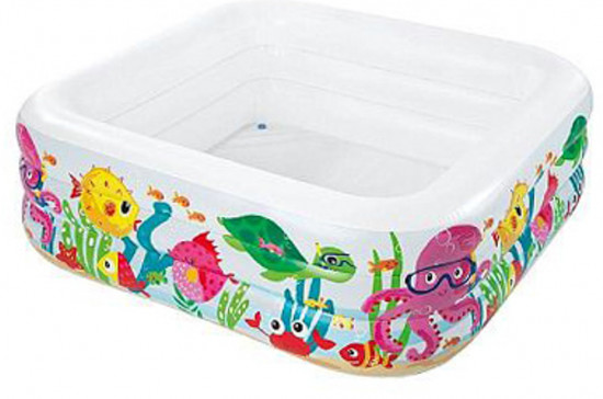 Бассейн надувной «Аквариум»