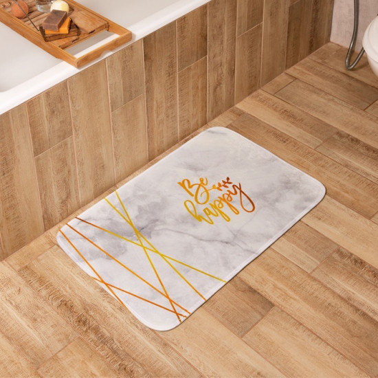 Коврик для ванной «Be happy» 