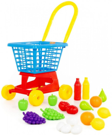 Тележка и набор продуктов Supermarket №1
