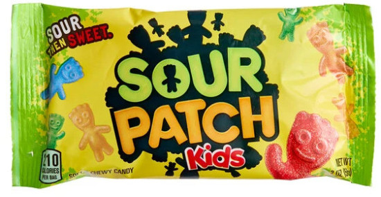 Кислый мармелад «Sour Patch Kids»