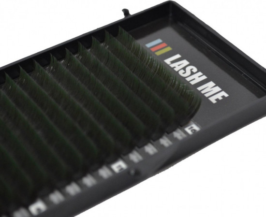 Ресницы для наращивания mix, d=0,1 мм, изгиб D, L=8/9/10/11/12мм