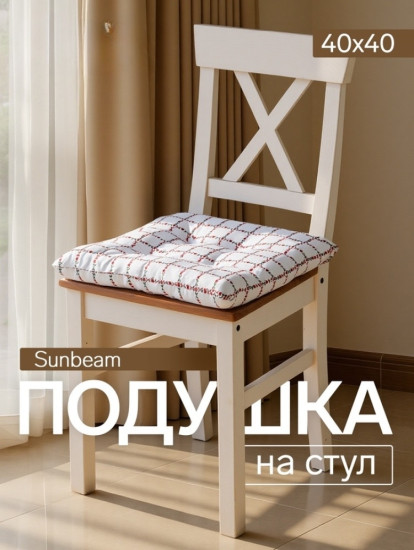 Подушка на стул «Flower Cage»