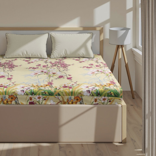 Простыня на резинке 2-спальная «Мелиса»