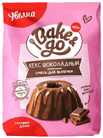 Смесь для выпечки «Кекс шоколадный» 300 гр