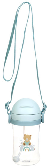 Поильник-непроливайка детский с силиконовой трубочкой и грузиком