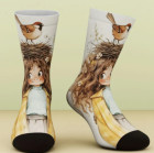 бежево-белый