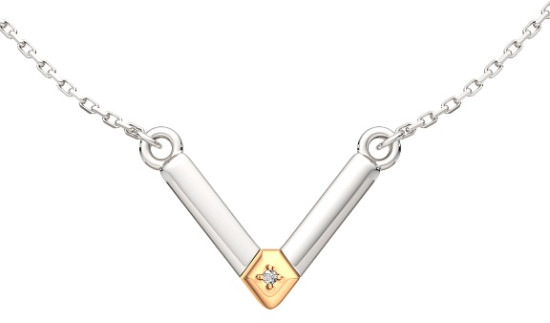 Колье из серебра
