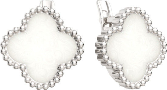 Серьги из серебра