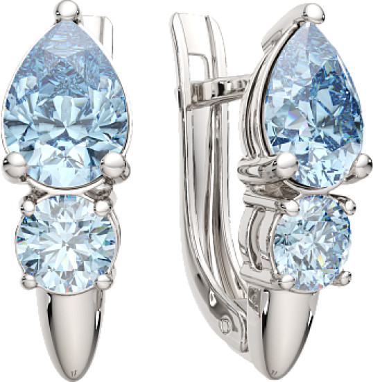 Серьги из серебра