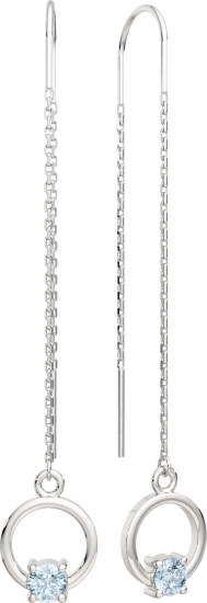 Серьги из серебра