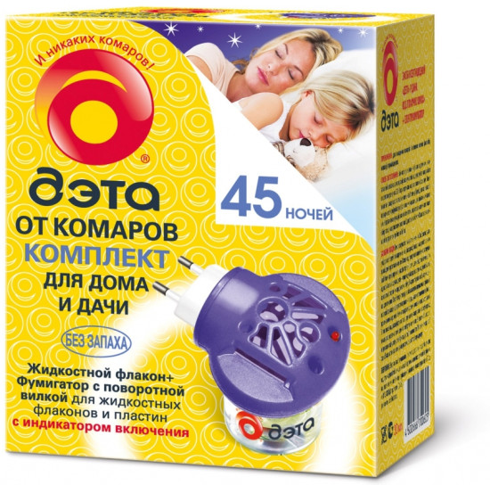 Комплект для защиты от летающих насекомых