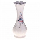 Ваза форма «Луковица» лепка белая