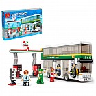 Конструктор «Автобус + заправочная станция», 403 детали