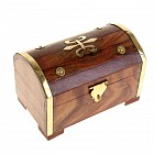 Шкатулка-сундук с орнаментом «Королевство»