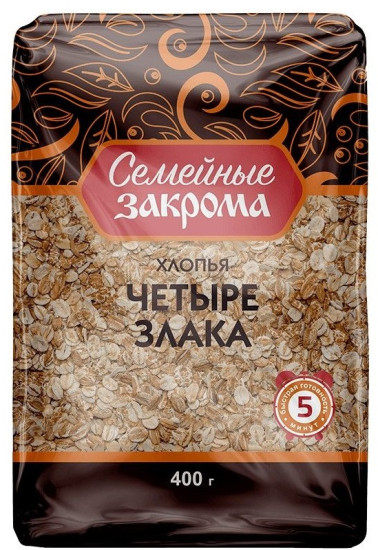 Хлопья «Четыре злака»