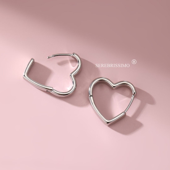 Серьги Сердце