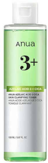 Тоник с 3% азелаиновой кислоты и центеллой Azelaic Acid 3 Cica Skin Clarifying Toner 