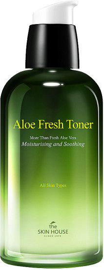 Тонер для лица успокаивающий с экстрактом алое «Aloe Fresh Toner»
