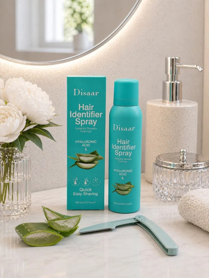 Спрей для удаления волос Hair Identifier Spray with Hyaluronic Acid & Aloe Vera, 150мл